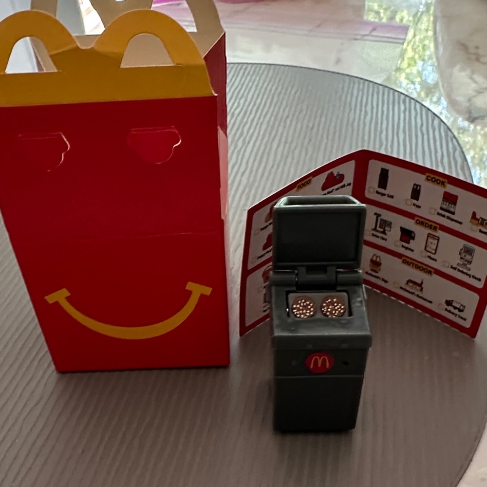 Lil McDonald's Happy Meal Burger Grill Toy